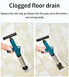 Drain Dredging Clogged Toilet Plunger Drain Blower Air Drain Pump Cleaner Drain Air Powered Sink Plunger