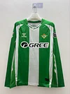 2025/2026 Long Sleeve Real Betis Home Football Shirt 1:1 Thai Quality