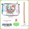 Diamond Painting Wreath Coin Chain Purse Handmade Crossbody Bag