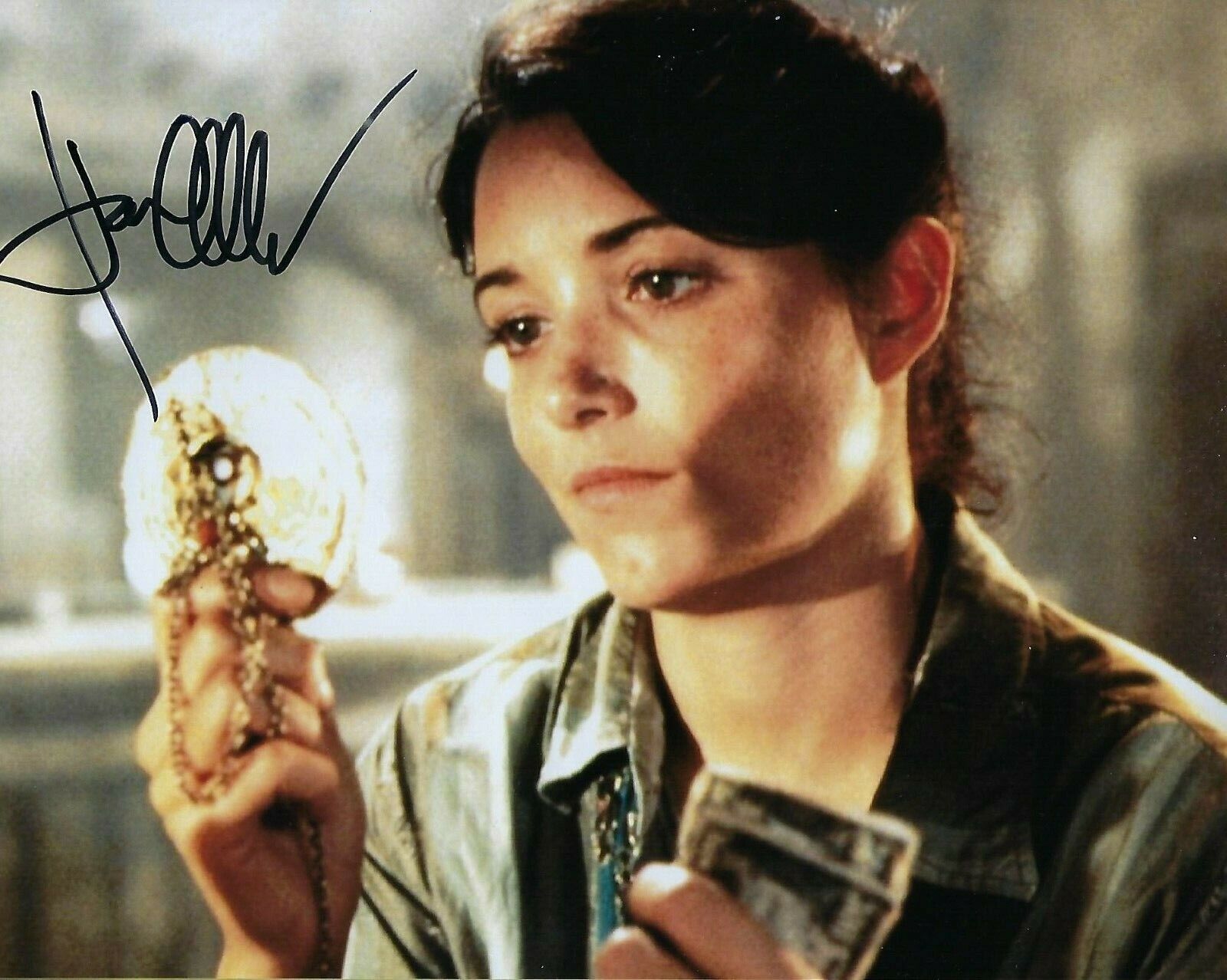 GFA Indiana Jones Star Marion * KAREN ALLEN * Signed 8x10 Photo Poster painting K9 COA