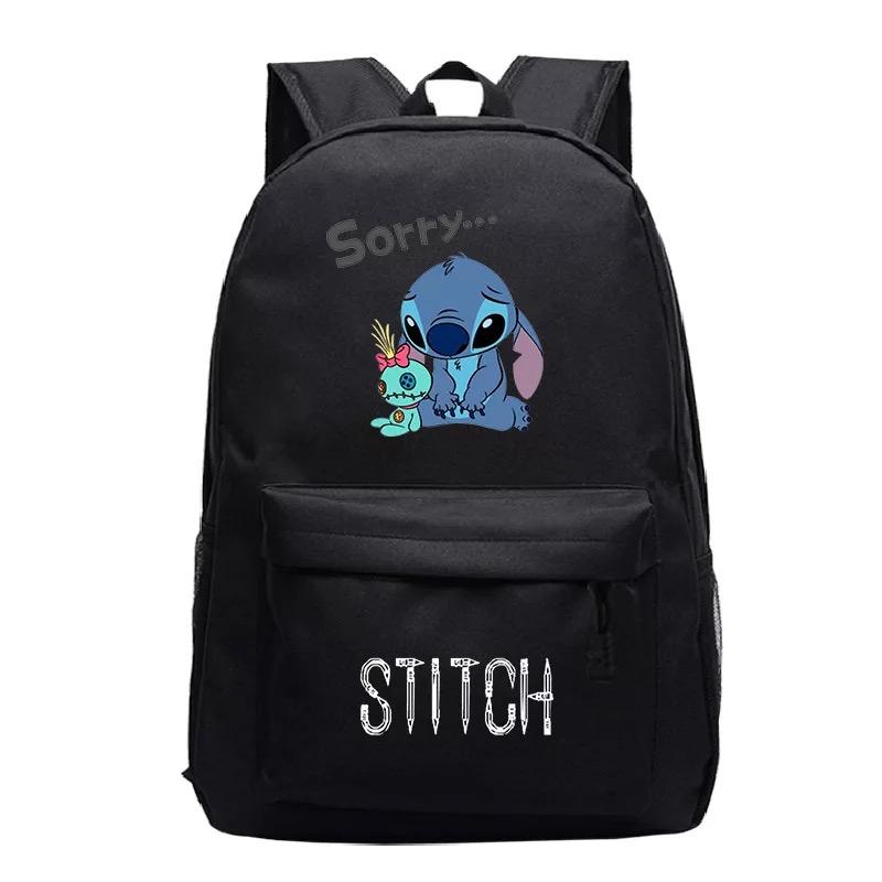 Mayoulove Lilo & Stitch #1 Cosplay Backpack School Bag Water Proof-Mayoulove