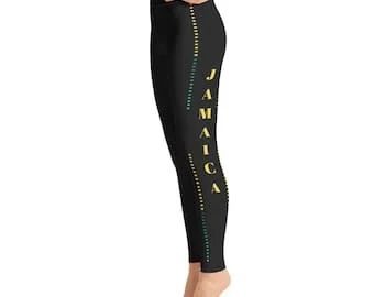 pornhint Pornhint Jamaica Black Yoga Leggings