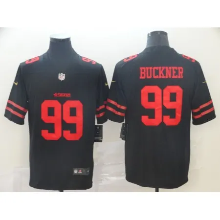 Men's San Francisco 49ers #99 DeForest Buckner Black Vapor Untouchable Limited Stitched NFL Jersey