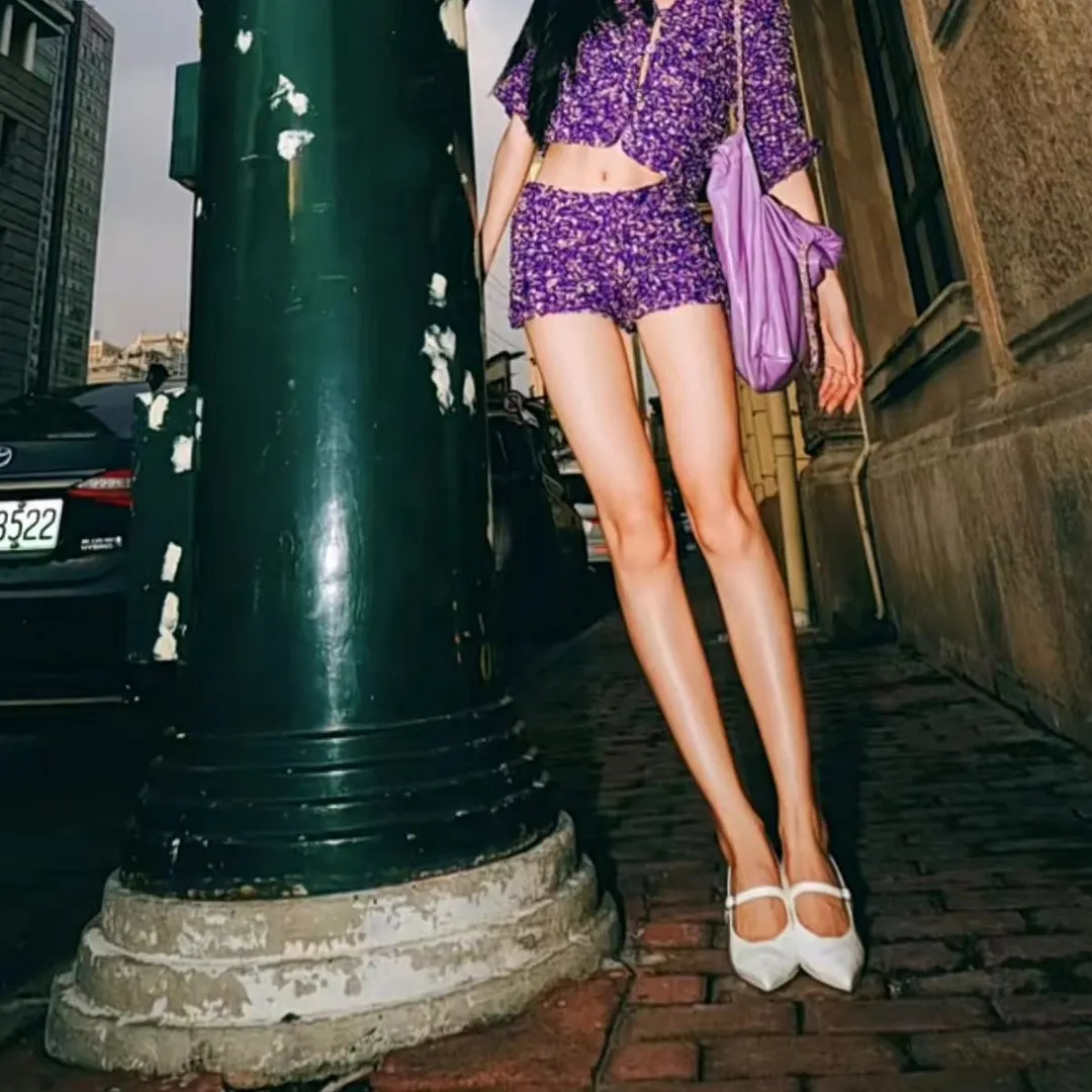 Churchf Churchf Mengling With The Same 2023 Shoes Fairy Shoes With Skirt Rich Daughter Shoes Wedge Heel White Single Shoe Pointed Maggie Jane