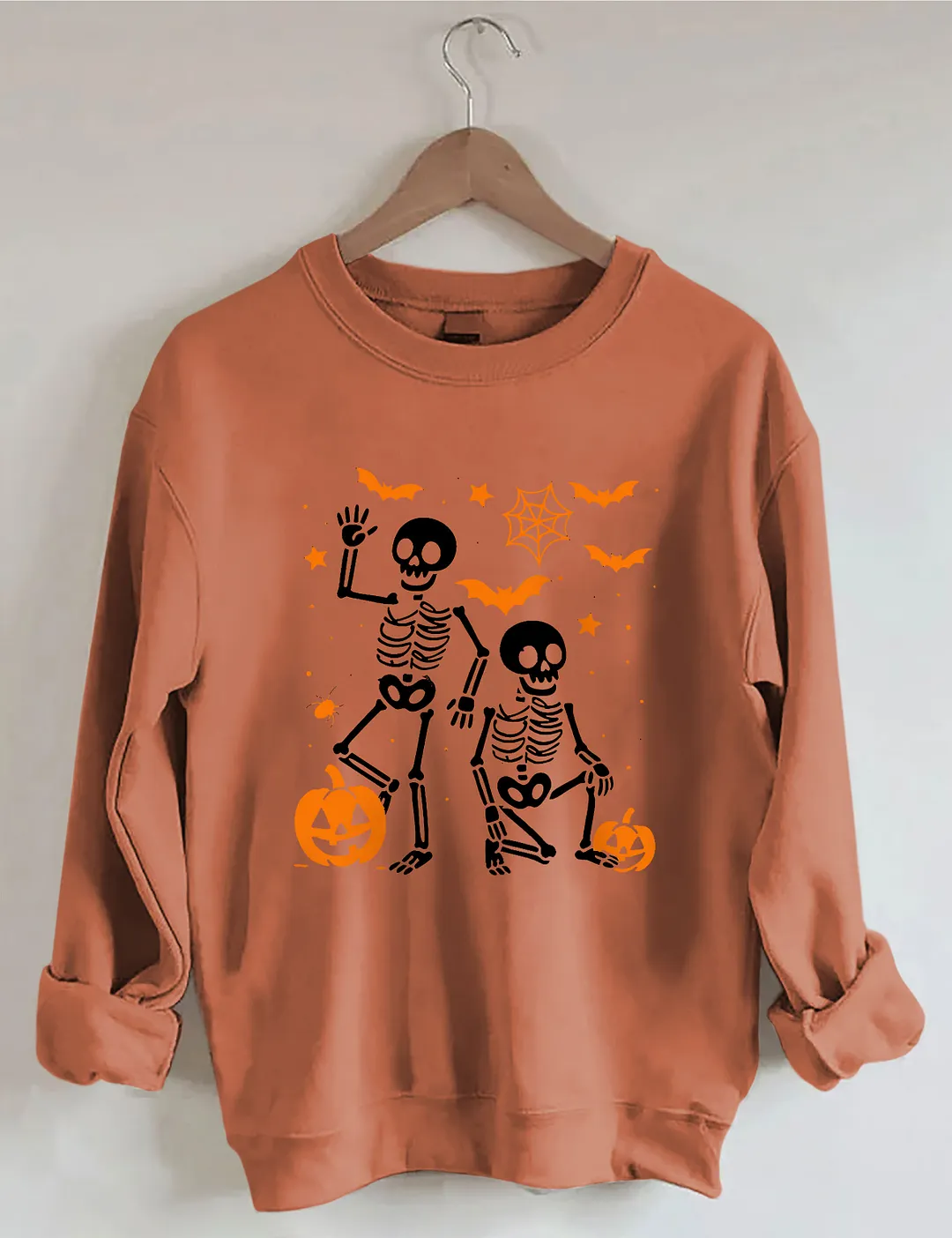 Slightly Subtle FDT Halloween Skeleton Sweatshirt