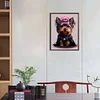 Diamond Painting-DIY Full Round Drill Cute Dog