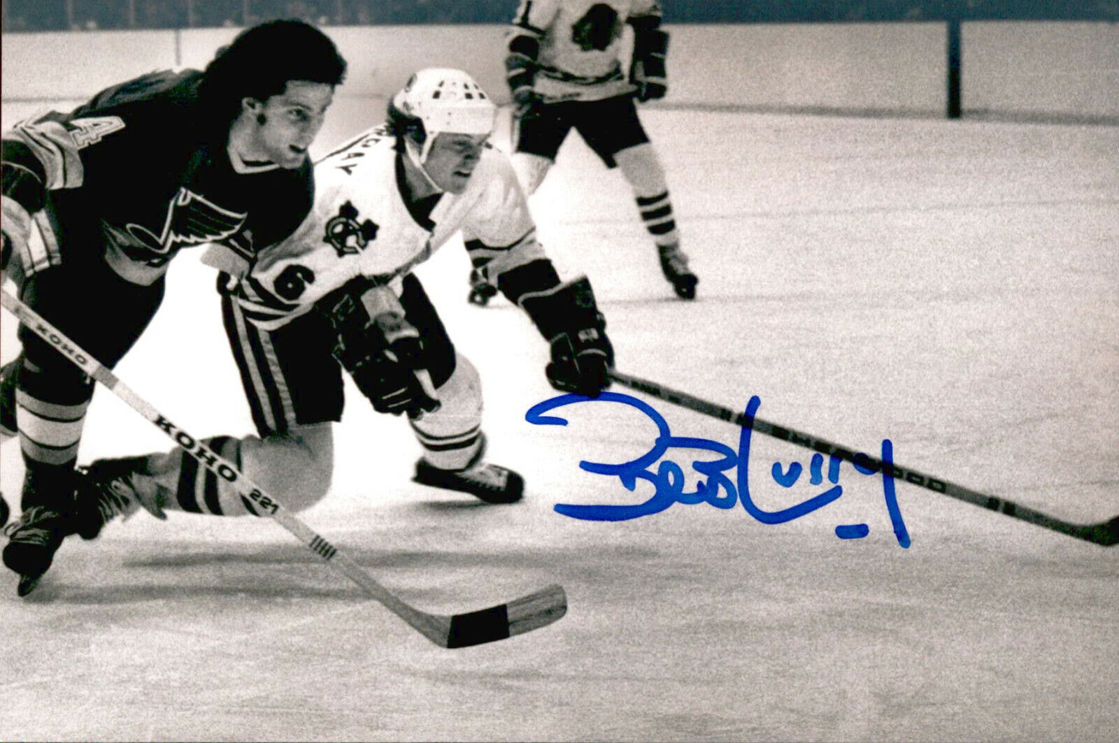 Bob Murray SIGNED autographed4x6 Photo Poster painting CHICAGO BLACKHAWKS