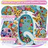 Butterfly Flower Q 5D Partial Drill DIY Diamond Painting Kit 30*30cm