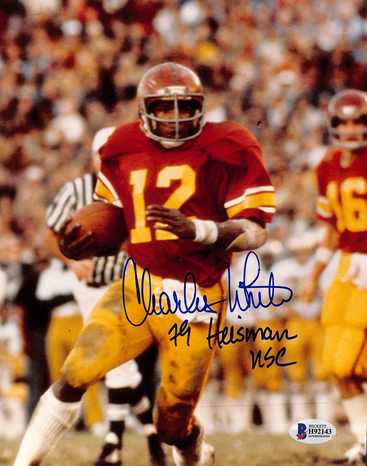 USC Charles White 79 Heisman USC