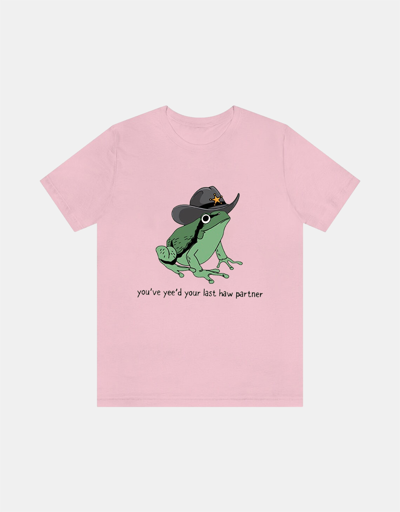 You Just Yee'd Your Last Haw Shirt. Cowboy Frog Meme T-shirt / TECHWEAR CLUB / Techwear