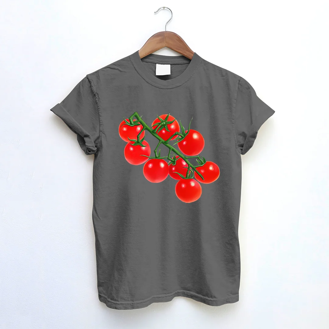 Tomato Fruit Boho Graphic T-shirt
