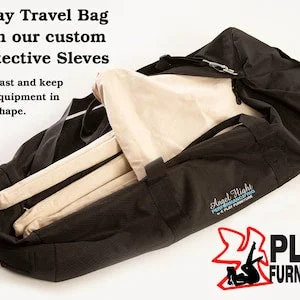 pornhint Pornhint 4Play Travel Kit - Canvas Sleeves and Travel Bags for easy transportation, and to protect the finish on your 4PlayFurniture equipment.