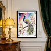 Diamond Painting-DIY Special Shaped Drill Pearl Painting Peacock(30x40cm)