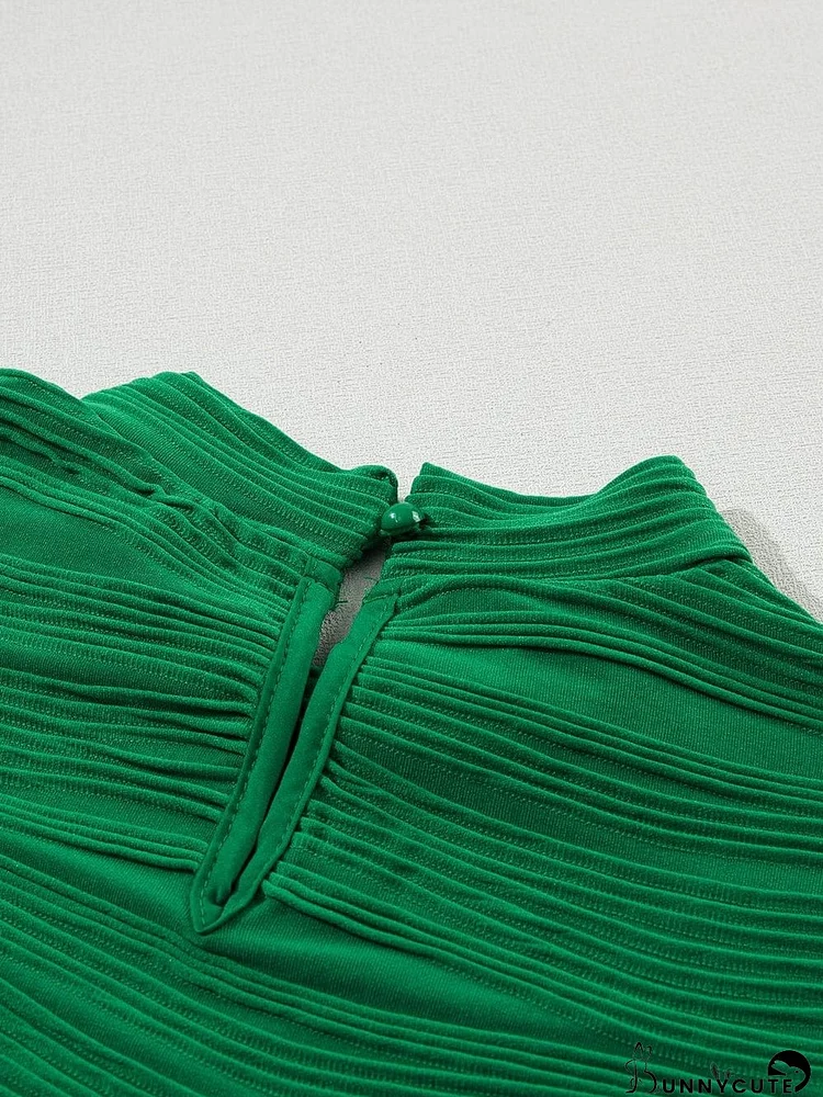 Women's Short Sleeve Mock Neck Top