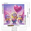 Minions - Rundbohrer Diamantmalerei - 40*40cm