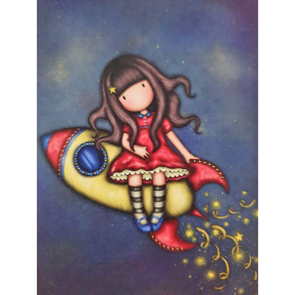 

30*40CM - Goliath Doll - Round Drill Diamond Painting, 501 Original