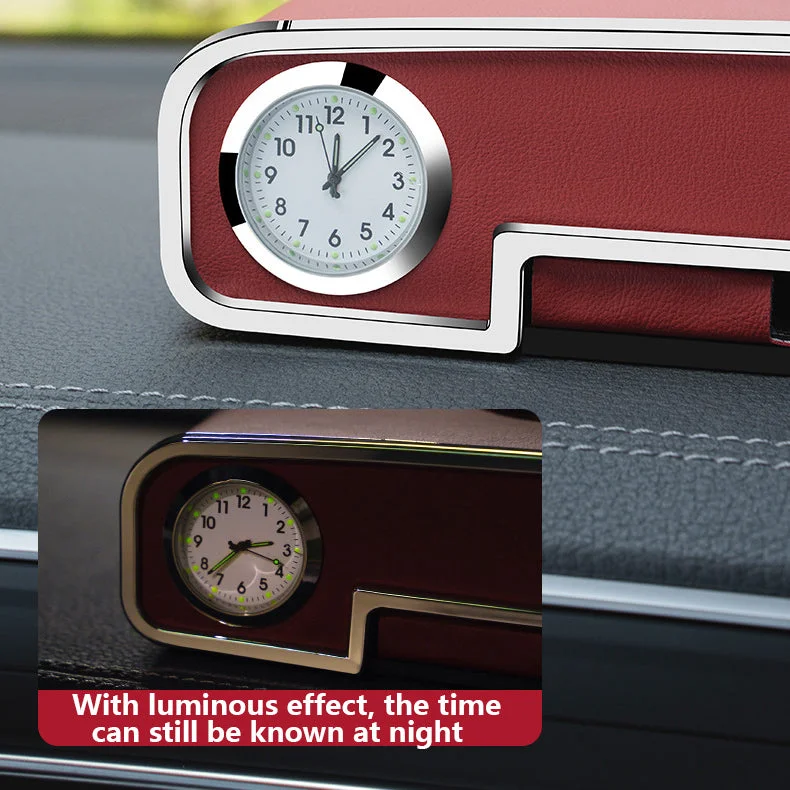 Car Clock Tissue Box with Holder