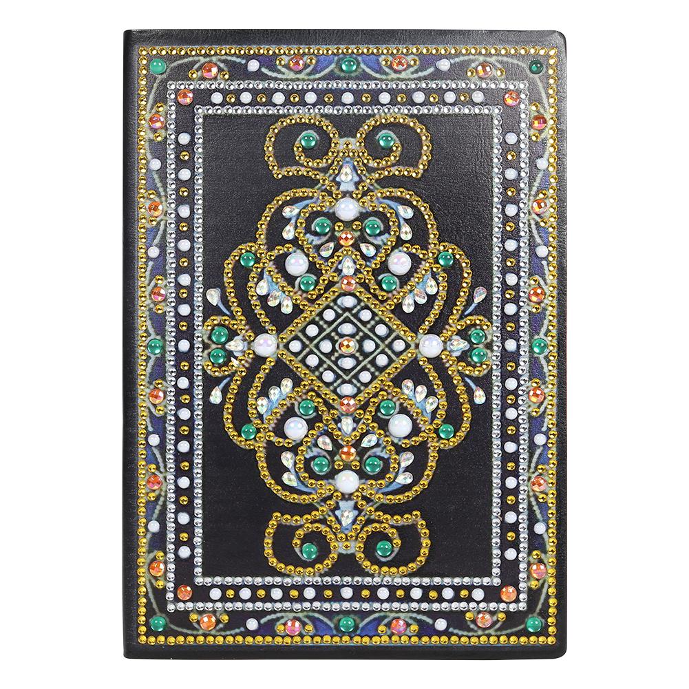 

Mandala-DIY Creative Diamond 50 Pages A5 Notebook, 501 Original