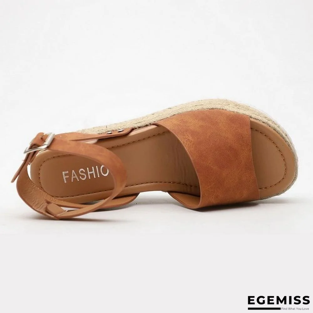 Wedges Shoes For Women High Heels Sandals Summer Flip Flop Platform Sandals | EGEMISS