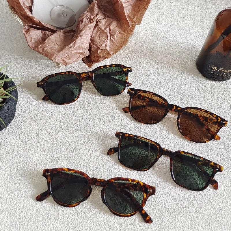 Casual Sweet Glasses Pc Resin Round Frame Square Oval Frame Full Frame Women’s Sunglasses