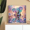 Diamond Painting-DIY Crystal Rhinestone  Colored Elephant