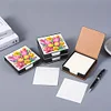 5D DIY PU Diamond Art Note Box with 160 Sheets Paper Mosaic Kit (Butterfly)