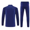 25/26 Feyenoord navy blue with pink Half-Zip Training Jacket Set
