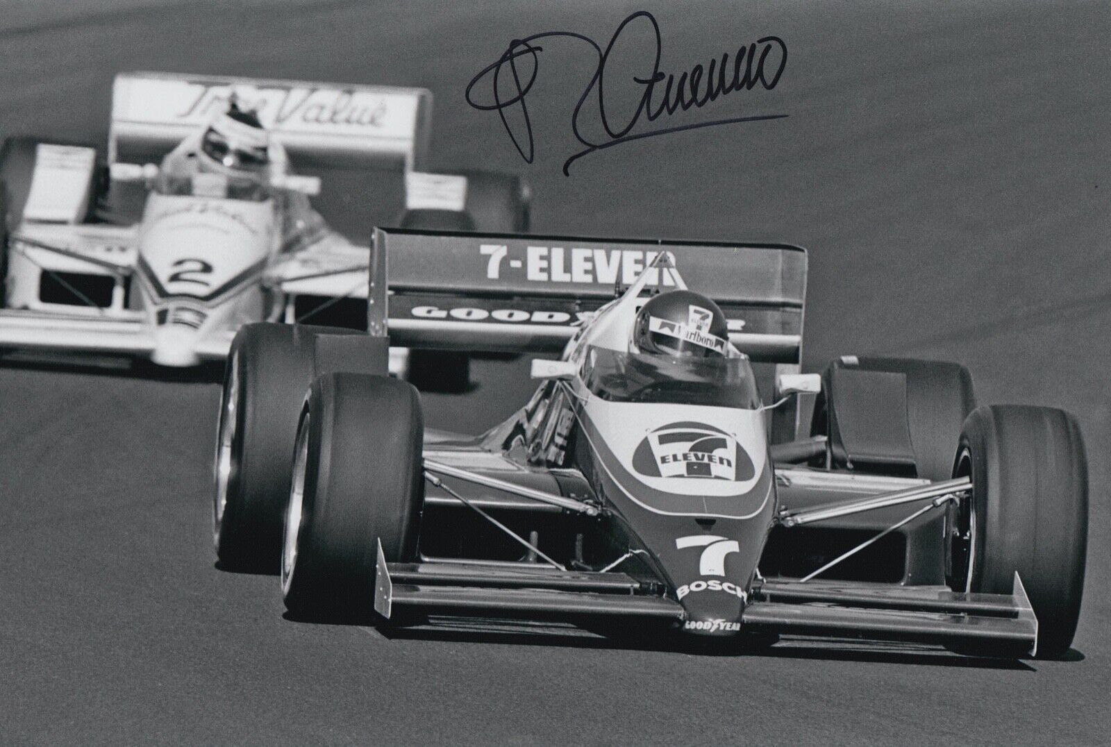 Roberto Guerrero Hand Signed 12x8 Photo Poster painting - F1 Autograph - Formula 1