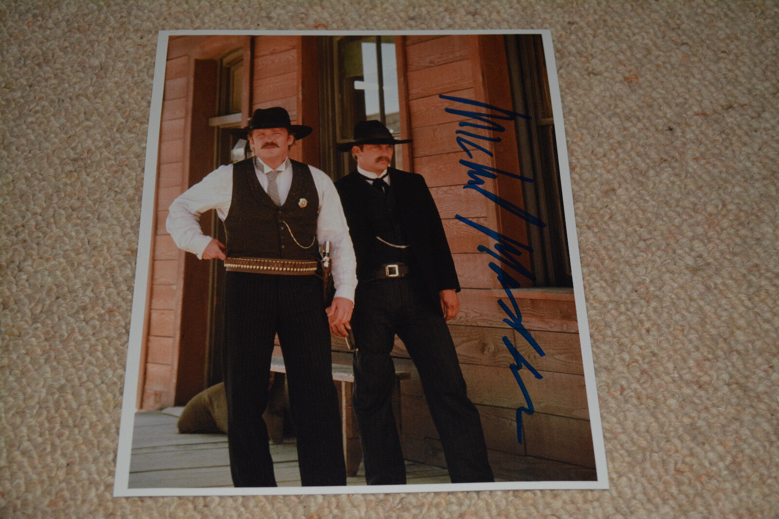 MICHAEL MADSEN signed autograph In Person 8x10 (20x25 cm) WYATT EARP