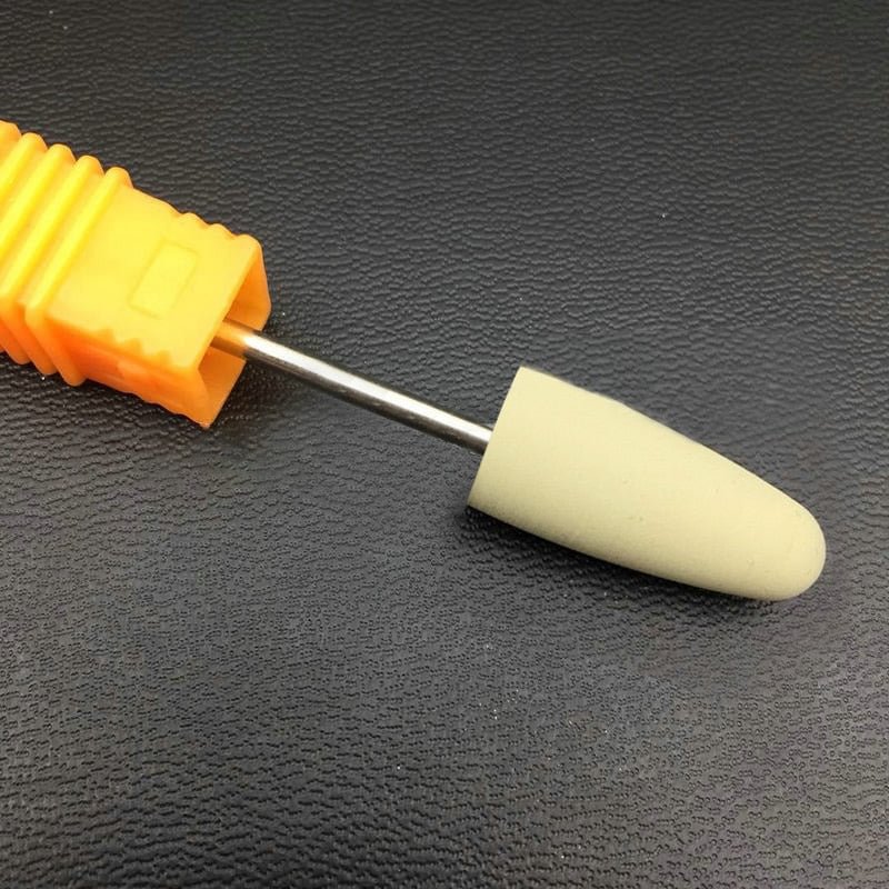 1Pcs Rubber Silicone Nail Drill Milling Cutter Drill Bits Files Burr Buffer for Electric Machine Nail Art Grinder Cuticle Tools