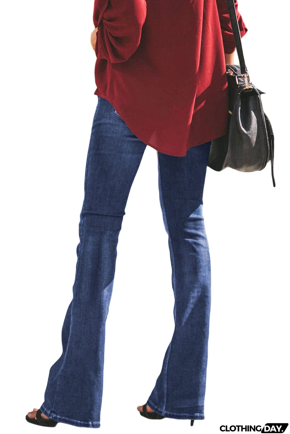 Wash Vintage Wide Leg Jeans