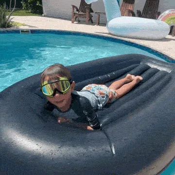 TibaToes&trade; Clip-On Swim Goggles