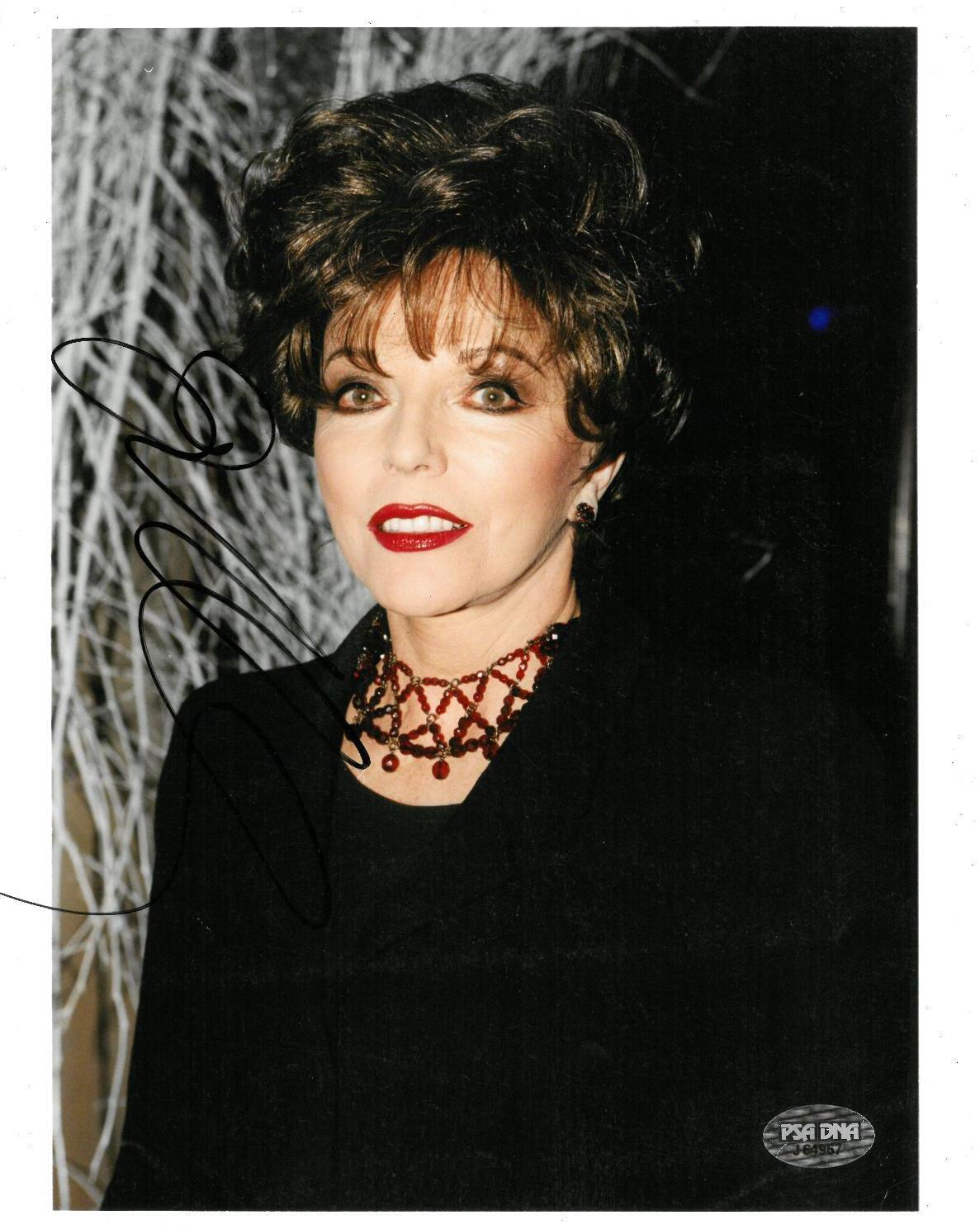 Joan Collins Signed Authentic Autographed 8x10 Photo Poster painting PSA/DNA #J64967