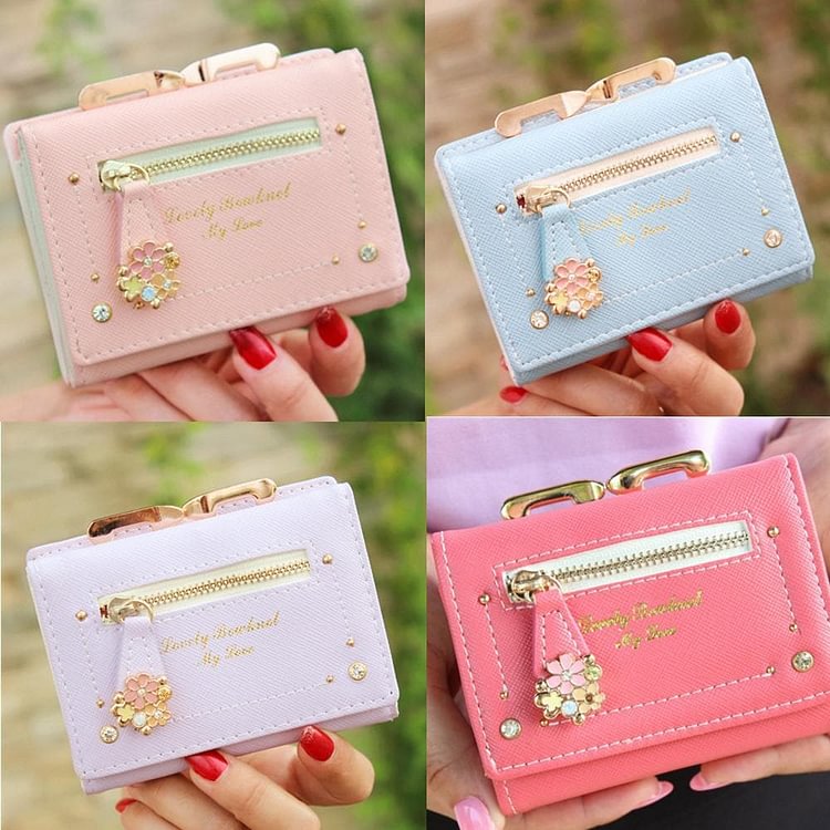 7 Colors Cutie Short Wallet Purse SP153526