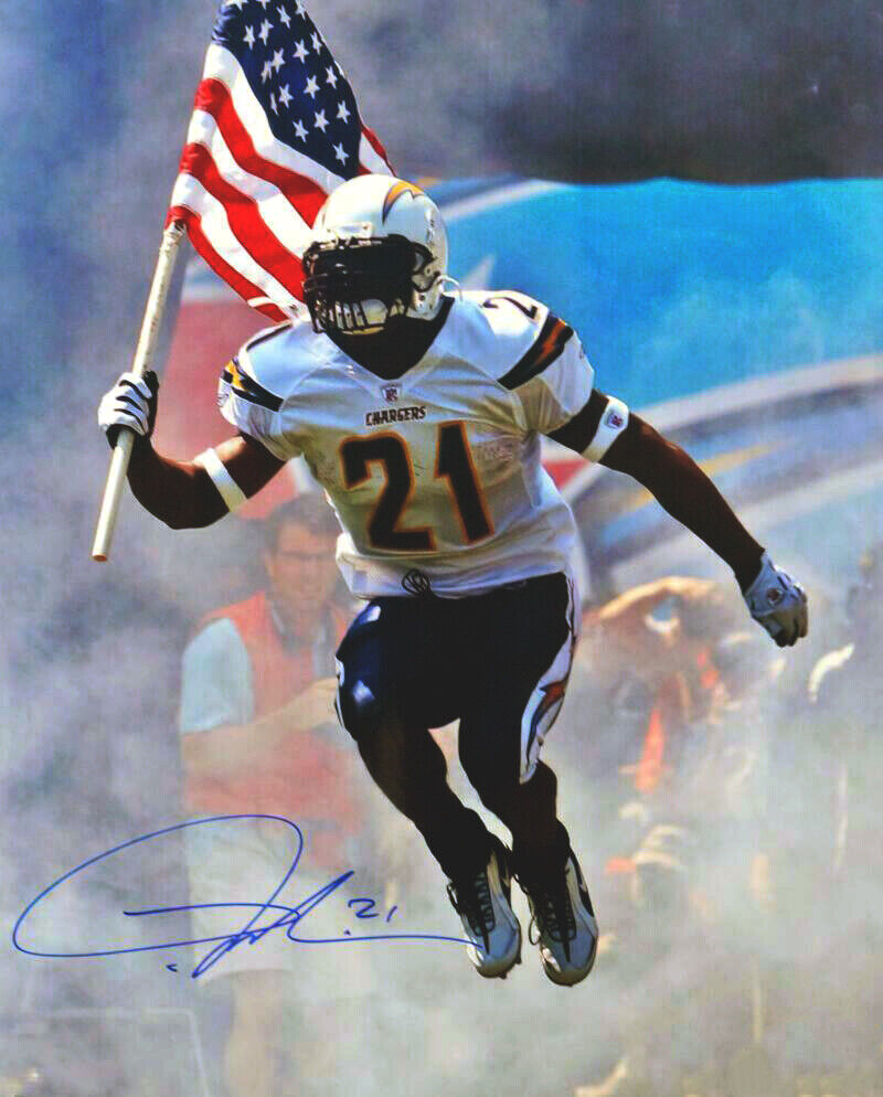 LaDainian Tomlinson Chargers Signed 8x10 Autographed Photo Poster painting Reprint