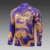2024/2025 Real Madrid Half-Pull Training Suit Purple Dragon Football Shirt 1:1 Thai Quality