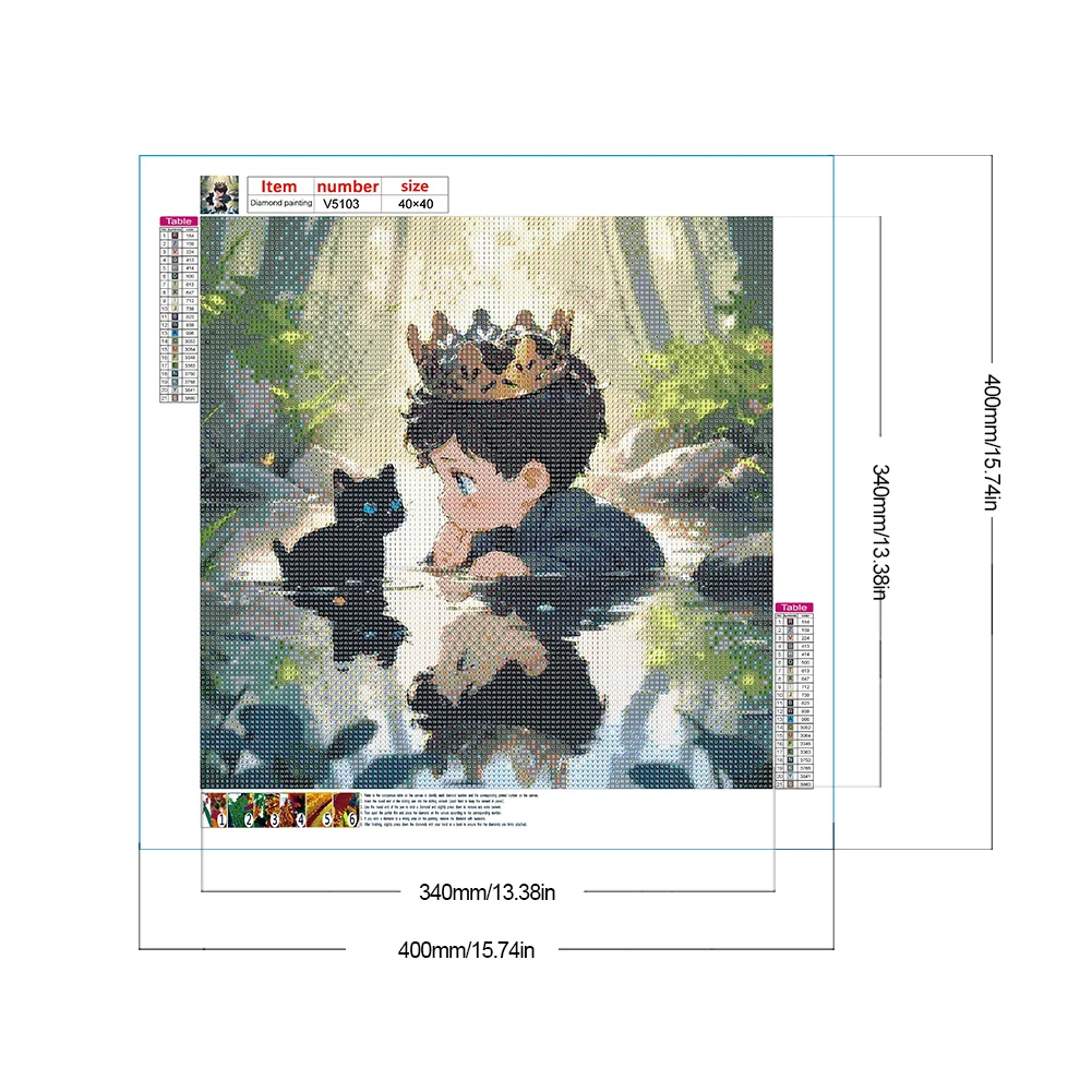 Diamond Painting - Full Round Drill - Child(Canvas|40*40cm)