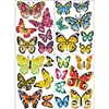 4pcs/set 5D DIY Diamond Painting Butterfly Stickers Handmade Art Craft Kits