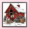 Farmhouse-11CT Stamped Cross Stitch 40*40cm/15.75*15.75in tapestrymarket