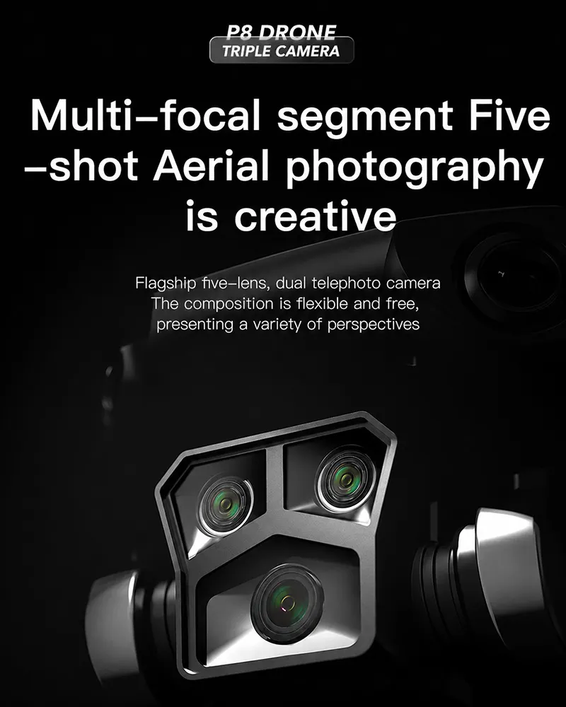 Drone camera feature overview