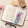 3Pcs DIY Flowers Special Shape Diamond Painting Bookmark
