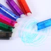 20PCS Color Erasable 0.5/0.7mm Gel Pen Eraser Temperature Control School Season Student Office Stationery