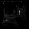 Unisex Front Chest Pack Breathable Lightweight Front Vest Bag Hip Hop Streetwear