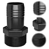 Pool Hose Adapter Hose Male Insert Adapter Leakproof Sand Filters Replacement Parts Non-Slip 1.5 Inch Pool Pump Hoses Adapters Compatible for Hay-Ward SPX1091Z2 Supplies