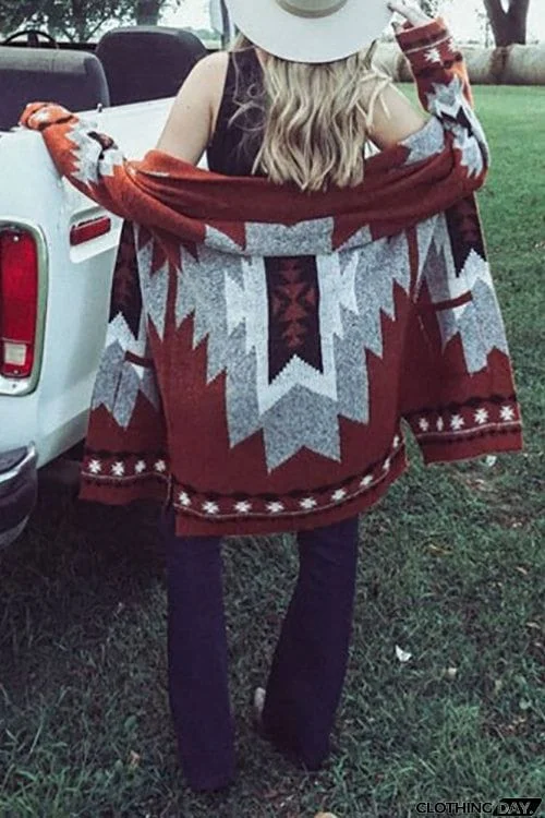 Santa Fe Aztec Cardigan