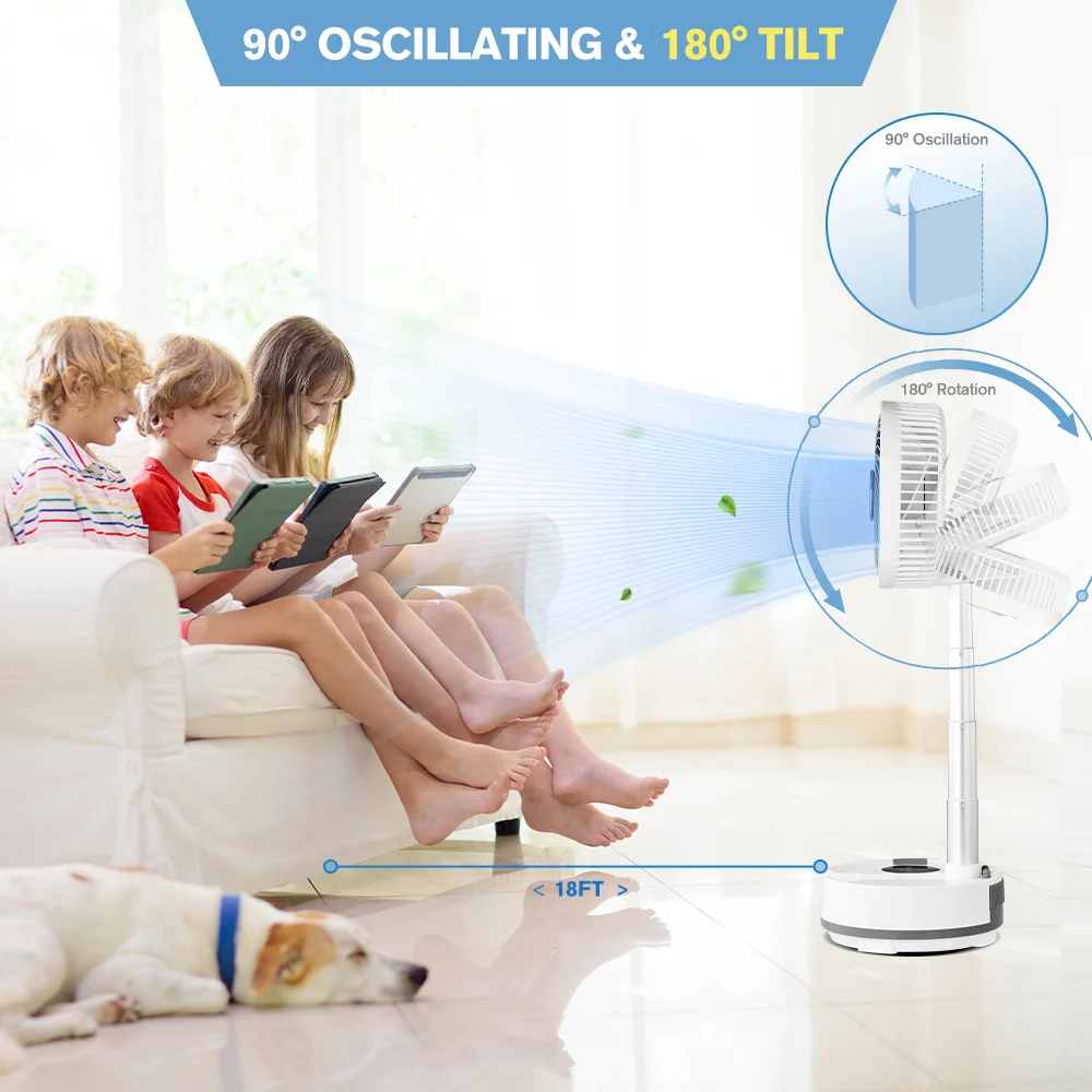 SAKER&reg; Portable Folding Fan