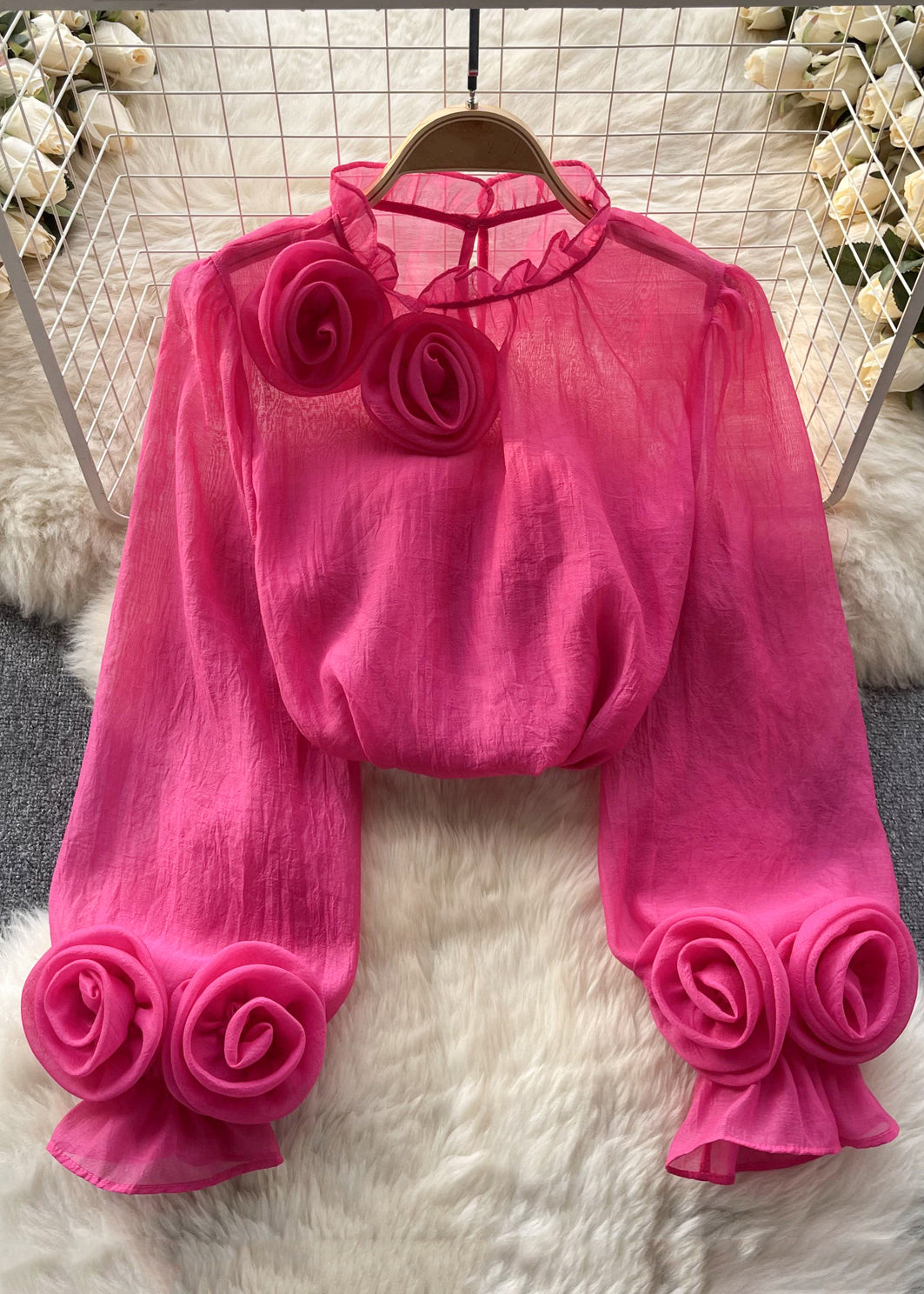 Women Elegant Ruffles Sleeveless Top