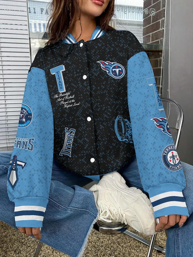 Tennessee Titans  National Football League 2024 Make Your Mark Unisex Varsity Jacket