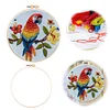 Flower Parrot-Embroidery Kit