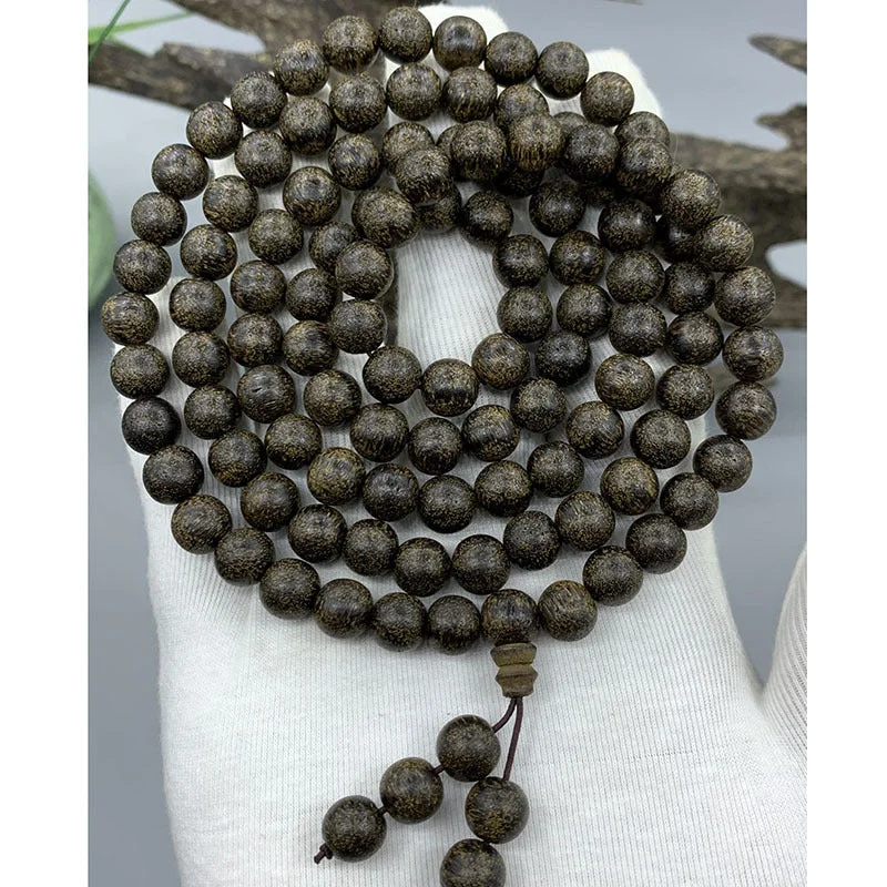 Cambodian Ant Agarwood Agarwood Buddha Beads Bracelet